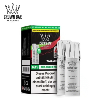 Al Fakher 600 - Two Apple - Prefilled Pod 2ml/ Stück